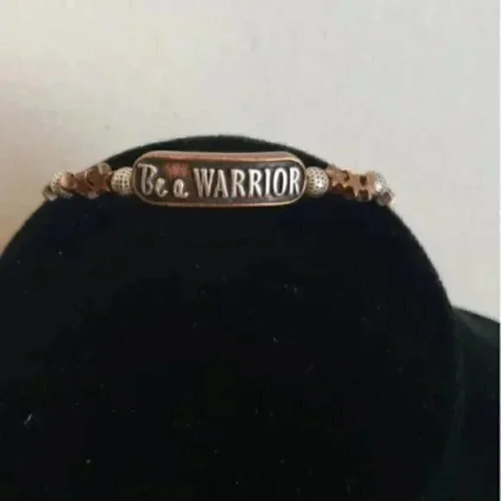 Alex and Ani Disney Be A Warrior Wrap Bracelet - Two-Tone Finish Bracelet